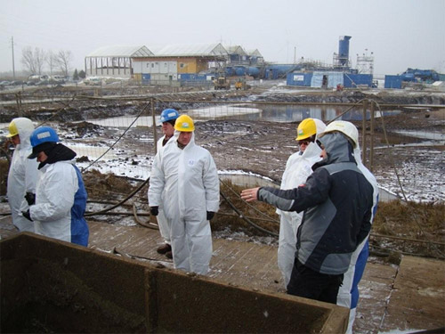 Завод по очистке и переработке нефтешламов в Австрии